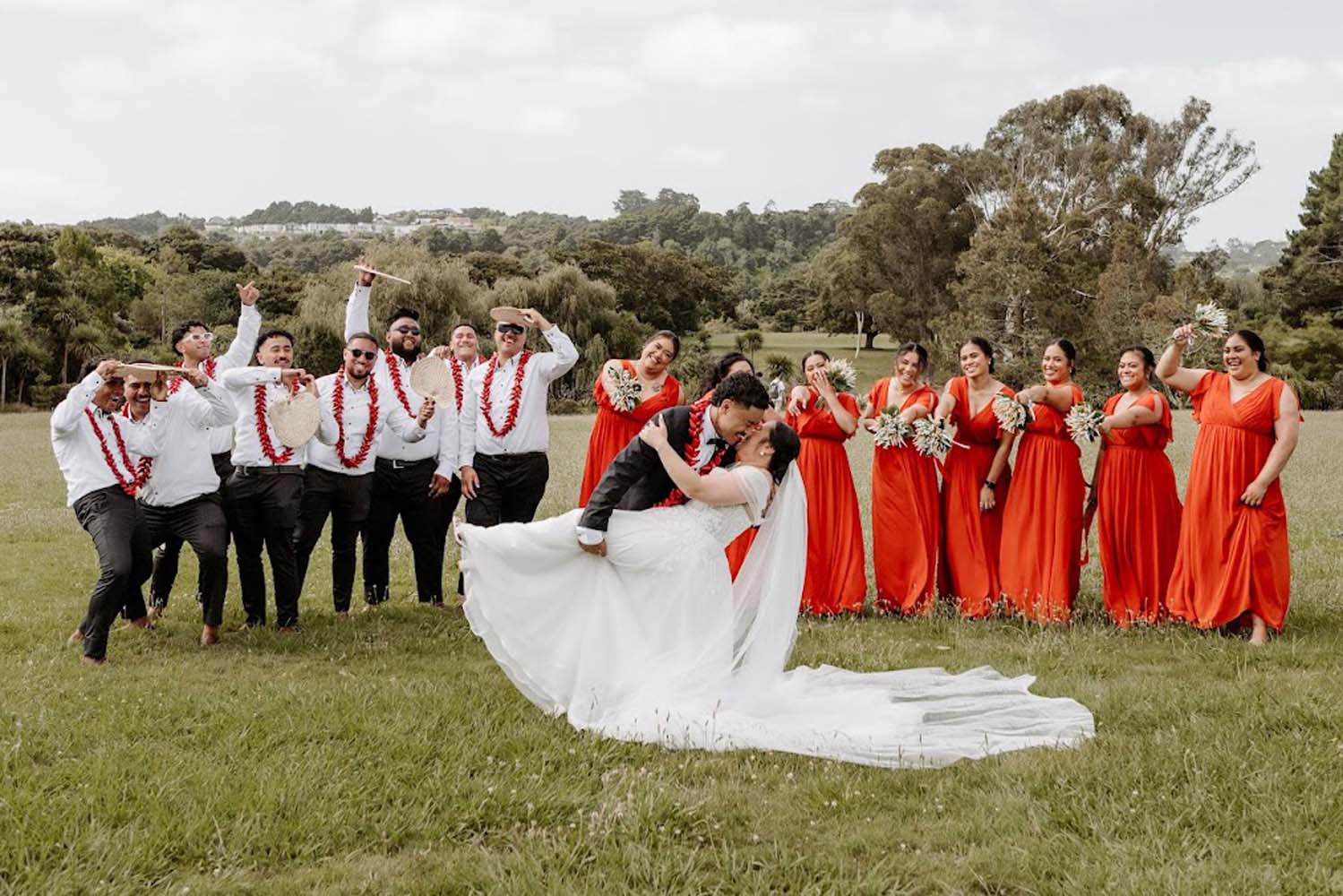 Blissful Church Wedding in Auckland